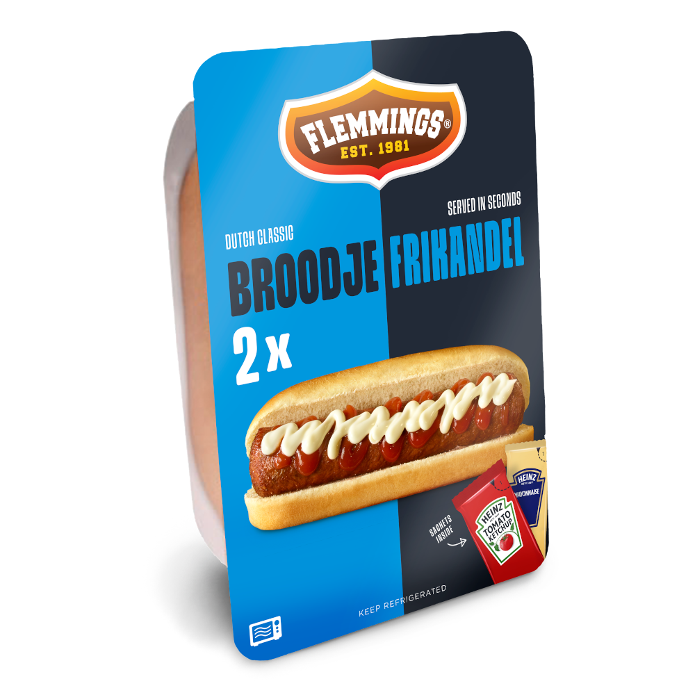 Broodje Frikandel Magnetron